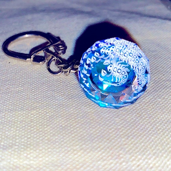 NWOT. Sun catcher iridescent crystal keychain with a lobster image. - Picture 2 of 4